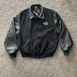 Black Varsity Jacket